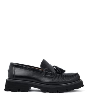 Babouche Bizou loafers black loafers dames