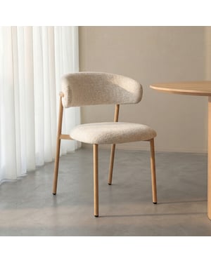 Label51 eetkamerstoel kaito - 57x55x80cm set van 2