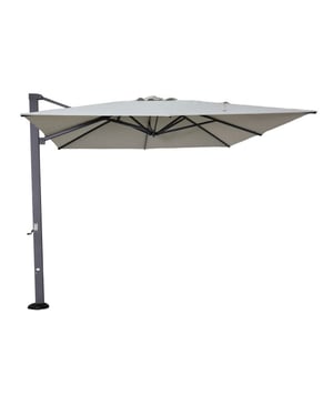 Garden Impressions Hawaii emperor parasol 3x4 m carbon black zand