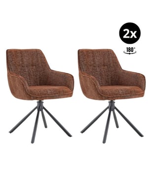 Multifurn Eetkamerstoel mika (set van 2)