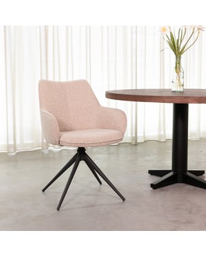 Label51 eetkamerstoel sawa - 83x58x60cm set van 2