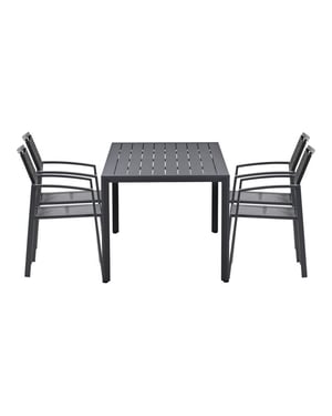 Garden Impressions Cosmo/felini tuinset 4 personen met tafel 160 cm