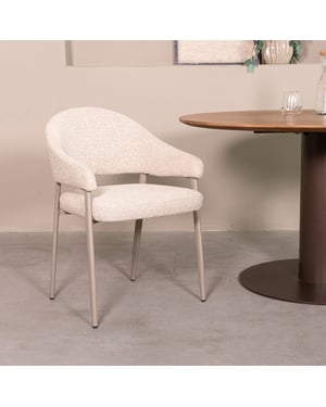 Label51 eetkamerstoel sora - 80x55x59cm set van 2