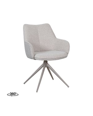 Label51 eetkamerstoel sawa - 83x58x60cm set van 2