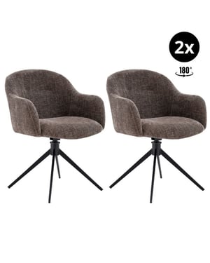 Multifurn Eetkamerstoel juul (set van 2)