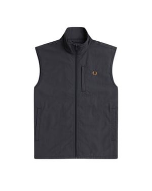 Fred Perry Anchor Grijs Gilet Heren