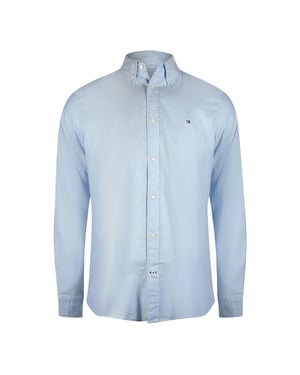 Tommy Hilfiger Lichtblauwe Oxford-shirt