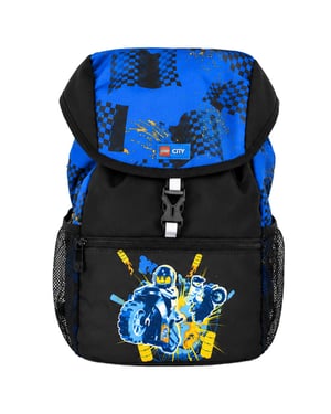 Lego 13L City Race Kindergarten Kids Black Backpack