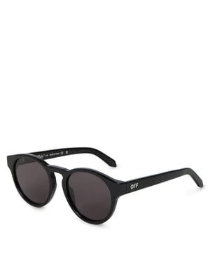 Accessories Off White Oakland Sun Square Sunglasses in Black Dark Grey