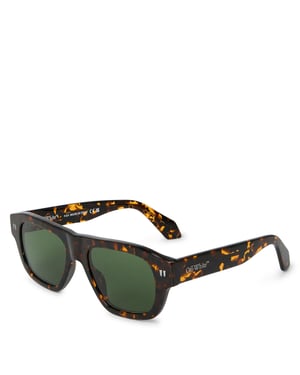 Accessories Off White Providence Sun Sunglasses in Havana Green