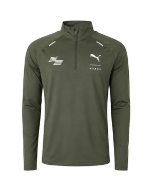 Puma x HYROX Run Cloud Mens Dark Green Top