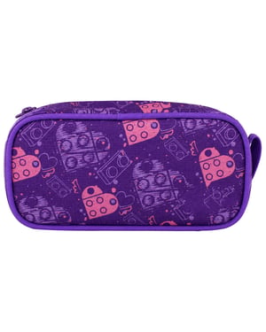Lego Friends Hearts Kids Purple Pencil Box