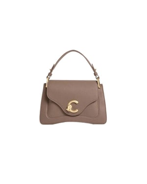 Coccinelle Schoudertas Warm Taupe