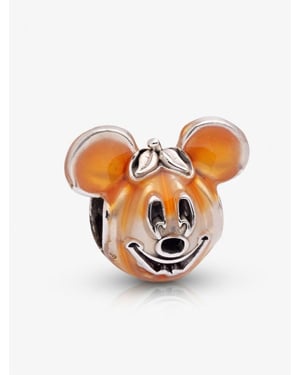 Pandora Berlock Orange/Silver