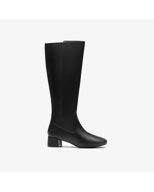 Iridessa Glow Black Leather Laarzen