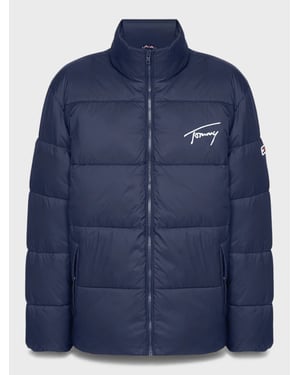 Tommy Jeans Signature Modern Puffer Jacket Twilight Navy