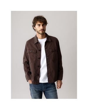 Mos Mosh 501652 285 mosmosh gallery mmgmatteo soft overshirt black coffee