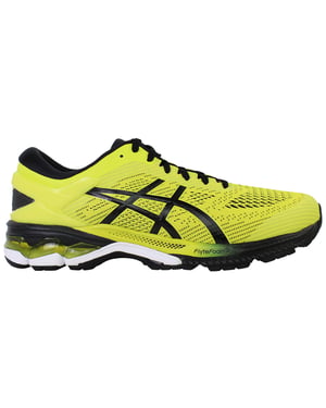 Asics Gel-Kayano 26 Mens Yellow Running Shoes