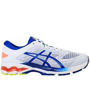 Asics Gel-Kayano 26 Mens White Running Shoes