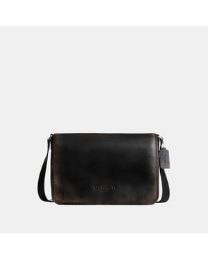 Colby Messenger Bag 32 In Loved Leather