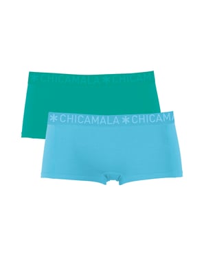 Chicamala Boxershorts för Flickor - 2-Pack - Underkläder för Flickor