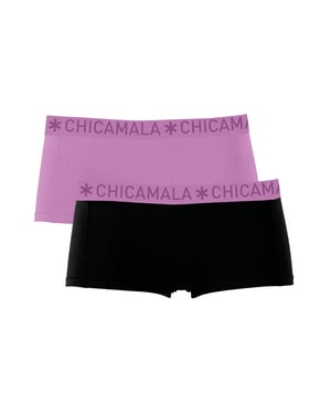 Chicamala Boxershorts för Flickor - 2-Pack - Underkläder för Flickor