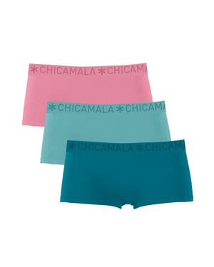 Chicamala Boxershorts för Flickor - 3-Pack - Underkläder för Flickor
