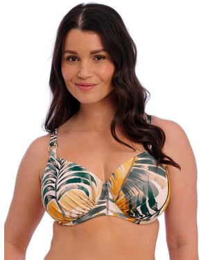 505727 Fantasie Maya Bay Underwired Gathered Full Cup Bikini Top -