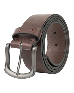 Men’s Brown 1.5 Inch Belt Jeans Trouser Belt