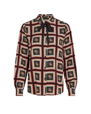 King Louie Blouse lange mouw 10990 maisie