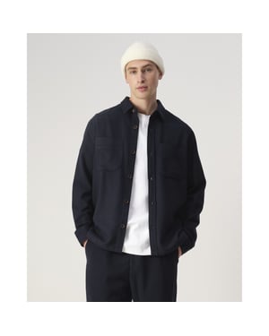 J.C. Rags Overshirt sky captain melange