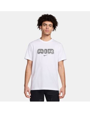 Nike Air Mens White Neon Graphic T-Shirt