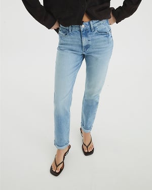 River Island Womens Mom Sculpt Jeans Blue Denim Slim Fit