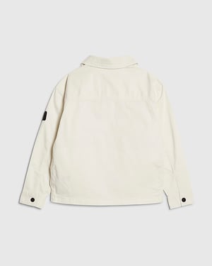 River Island Boys Shacket White Long Sleeve Collared