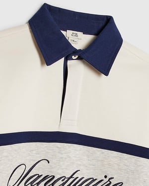River Island Boys Sweatshirt Cream Sanctuaire Graphic