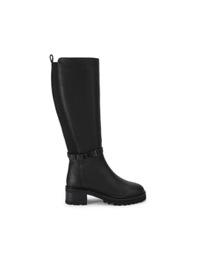Kurt Geiger London Leather Bromley 50/50 Knee Boots