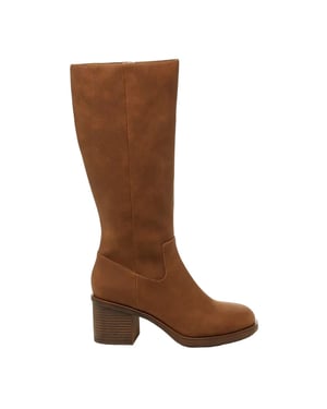 Rocket Dog Womens/Ladies Stanley Long Boots (Brown)