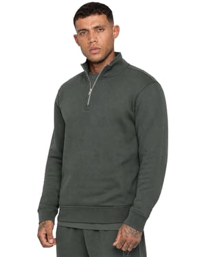 Enzo Milano | Mens Half Zip Sweatshirt