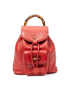 Mini Bamboo Backpack Backpack