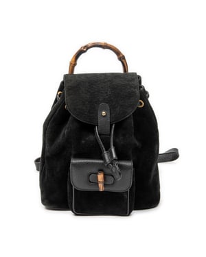 Mini Bamboo Backpack Backpack