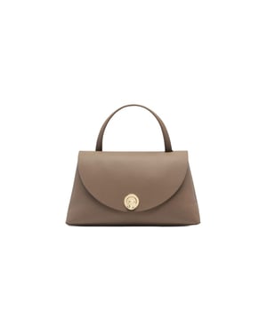 Coccinelle Top Handle Väska Varm Taupe/Rosette