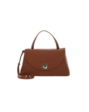 Coccinelle Top Handle Bag Cognac/Zwart