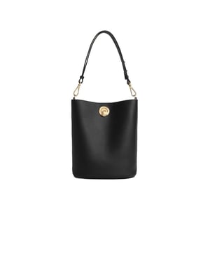Coccinelle Bucket Bag Svart/Kognac
