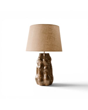 Indore Home verde l schemerlamp bruin