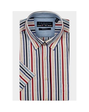 R.B. Boston Casual hemd korte mouw marshall ss button down 516670/327