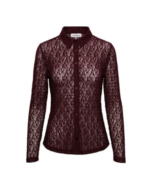 &Co Woman Tina lace burgundy