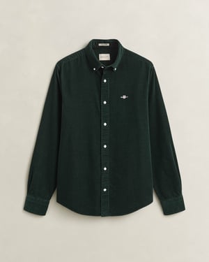 Regular Fit Long Sleeve Logo Detail Shirt