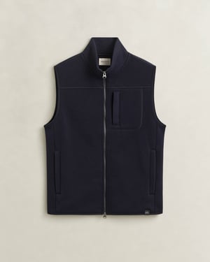 Regular Fit Sleeveless Gilet