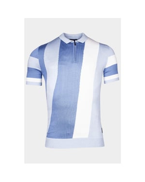 Giordano Polo korte mouw enzo knitted polo melange ver 516593/60