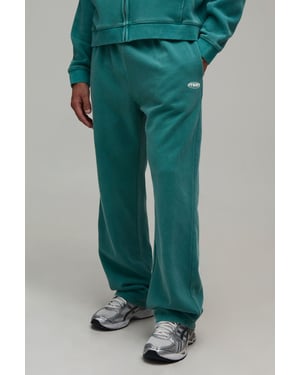 Straight Leg Man Sport Washed Joggers